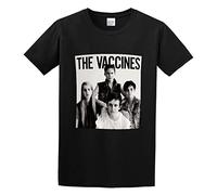 The Vaccines Come of Age Men's T-Shirt Unisex Black Cotton Print tee Shirts M