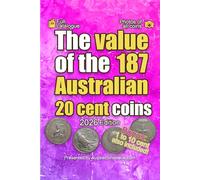 The value of the 187 Australian 20 cent coins