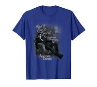 The Vampire Diaries Be Yourself Camiseta, Hombre, Azul Real, M
