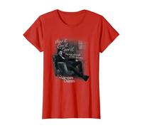 The Vampire Diaries Be Yourself Camiseta, Mujer, Rojo, XXL
