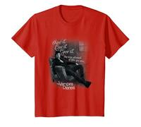 The Vampire Diaries Be Yourself Camiseta, Niños, Rojo, 12 años