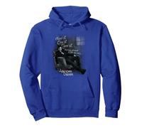 The Vampire Diaries Be Yourself Sudadera con Capucha, Unisex para Adultos, Azul Real, M