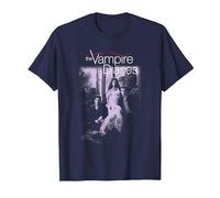 The Vampire Diaries Camiseta, Hombre, Azul Marino, XXL