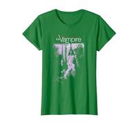 The Vampire Diaries Camiseta, Mujer, Verde Kelly, XXL