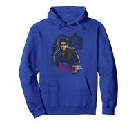 The Vampire Diaries Damon Sudadera con Capucha, Unisex para Adultos, Azul Real, XXL