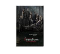 The Vampire Diaries Performer Fan Art Group Picture Arte Mural Impresión Imagen Impresión Moderna Habitación Familiar 24 x 36 Pulgadas (60 x 90 cm)