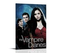 The Vampire Diaries - Póster de paisaje fotográfico para decoración del hogar y la oficina, lienzo decorativo de papel para pared, decoración familiar moderna, baño, estilo marco de 60 x 90 cm