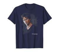 The Vampire Diaries Sometimes Camiseta, Hombre, Azul Marino, XXL