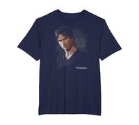 The Vampire Diaries Sometimes Camiseta, Hombre Tallas Grandes, Azul Marino, 5X Alto