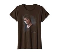 The Vampire Diaries Sometimes Camiseta, Mujer, Marrón, XS