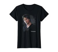 The Vampire Diaries Sometimes Camiseta, Mujer, Negro, XXL