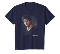 The Vampire Diaries Sometimes Camiseta, Niños, Azul Marino, 3 años