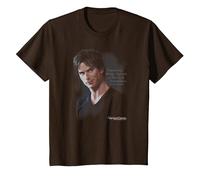 The Vampire Diaries Sometimes Camiseta, Niños, Marrón, 10 años