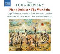 The Vanbrugh Quartet – Pno Qnt & The War Suite – NAXOS