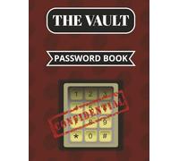 The Vault Password Book: Password Keeper & Internet Address Book | Internet Password Organizer