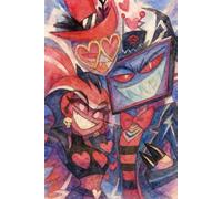 THE VEES Vox Valentino Velvette 120 PAGES NOTEBOOK IN THE STYLE OF HAZBIN HOTEL: FAN BOOK HELLUVA BOSS college ruled fan notebook notepad book notes block (HAZBIN HOTEL SEASON 2)