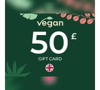 The Vegan Gift Card 50 GBP Key - UNITED KINGDOM