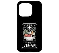 The Vegan Sun-Blessed Produce Bowl, Estilo Tarot Retro Carcasa para iPhone 15 Pro