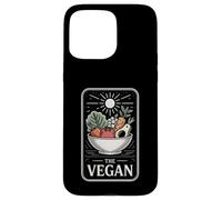 The Vegan Sun-Blessed Produce Bowl, Estilo Tarot Retro Carcasa para iPhone 15 Pro MAX