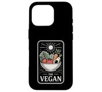 The Vegan Sun-Blessed Produce Bowl, Estilo Tarot Retro Carcasa para iPhone 16 Pro