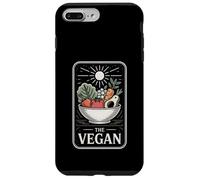 The Vegan Sun-Blessed Produce Bowl, Estilo Tarot Retro Carcasa para iPhone 7 Plus/8 Plus
