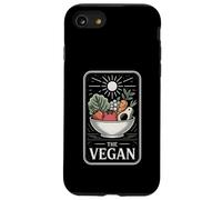 The Vegan Sun-Blessed Produce Bowl, Estilo Tarot Retro Carcasa para iPhone SE (2020) / 7/8