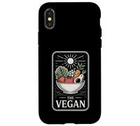 The Vegan Sun-Blessed Produce Bowl, Estilo Tarot Retro Carcasa para iPhone X/XS