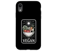 The Vegan Sun-Blessed Produce Bowl, Estilo Tarot Retro Carcasa para iPhone XR