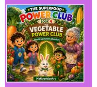 The Vegetable Power Club: The Great Green Adventure: A Fun, No-Pressure Story to Discover Vegetables, Try New Foods & Explore Healthy Eating (The Superfood Power Club for Kids)