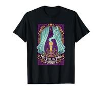 The Veil Is Thin Tonight Witchy Mystic Mystic Mystery Tarot Camiseta