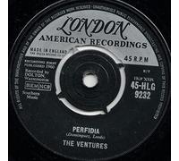THE VENTURES, perfidia, B side no trespassing, 45-HLG 9232, 7" single
