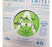 THE VENTURES, strawberry fields forever, B side endless dream, LIB 55967, 7" single