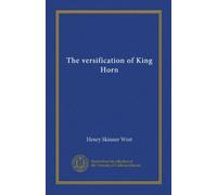 The versification of King Horn