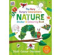 The Very Hungry Caterpillar Nature Sticker And Col [Idioma Inglés]