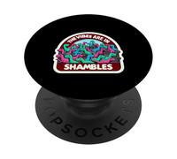 The Vibes Are In Shambles Meme de energía del Caos | - PopSockets PopGrip Adhesivo