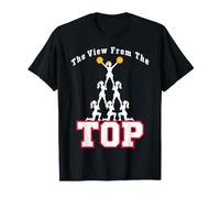 The View from The Top Cheer Flyer Cheerleader Camiseta