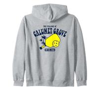 The Village of Calumet Grove TV FL USA Pickleball Design Sudadera con Capucha