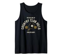 The Village of Country Club Hills Diseño envejecido Camiseta sin Mangas