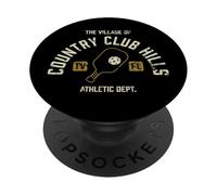 The Village of Country Club Hills Diseño envejecido PopSockets PopGrip Adhesivo