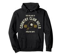 The Village of Country Club Hills Diseño envejecido Sudadera con Capucha