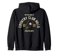 The Village of Country Club Hills Diseño envejecido Sudadera con Capucha