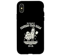 The Village of Country Club Hills TV FL Pickleball Design Carcasa para iPhone X/XS