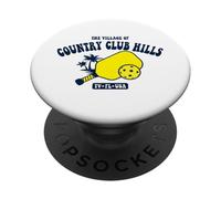 The Village of Country Club Hills TV FL Pickleball Design PopSockets PopGrip Adhesivo
