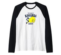 The Village of Hacienda TV FL USA Pickleball Design Camiseta Manga Raglan