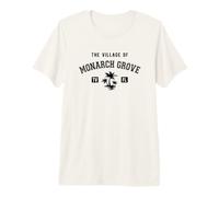 The Village of Monarch Grove - Diseño de Palmeras de Estilo clásico Camiseta Premium