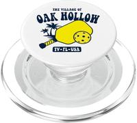 The Village of Oak Hollow TV, FL, EE. UU., diseño de pickleball PopSockets PopGrip para MagSafe