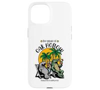 The Village of Oak Hollow TV Manatí Alligator Design Carcasa para iPhone 15