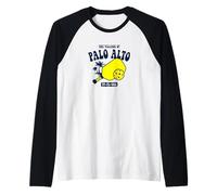 The Village of Palo Alto, TV, FL, EE. UU., diseño de pickleball Camiseta Manga Raglan