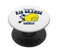 The Village of Rio Grande TV FL USA Pickleball Design PopSockets PopGrip Adhesivo