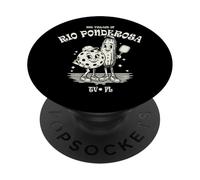 The Village of Rio Ponderosa TV FL Funny Pickleball Design PopSockets PopGrip Adhesivo